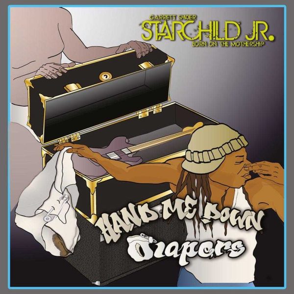 Starchild Jr. (Funkadelic) - Hand Me Down Diapers LP CD front cover