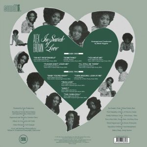 Alex Brown - In Search Of Love LP CD back cover