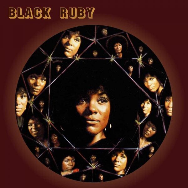 Ruby Andrews Black Ruby LP CD front cover