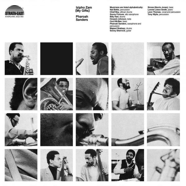 Pharoah Sanders Izipho Zam LP CD front cover