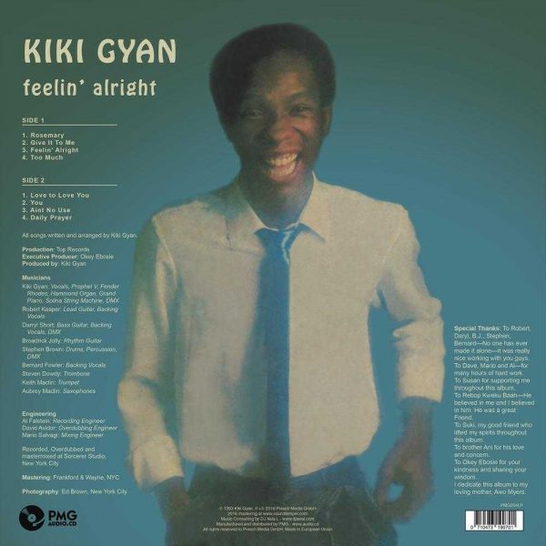 Kiki Gyan - Feelin' Alright