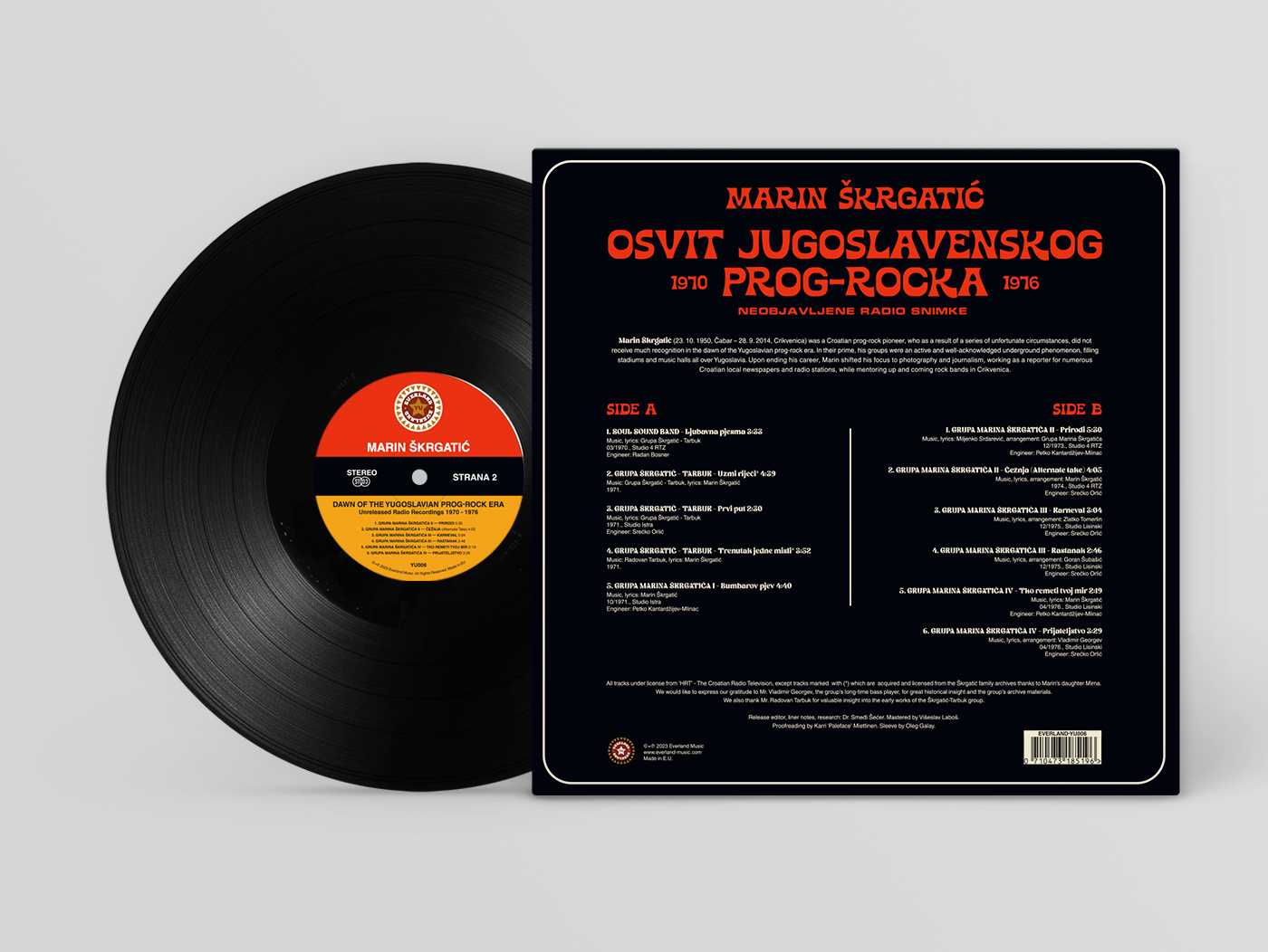 Everland-YU006_Marin Skrgatic – Dawn Of The Yugoslavian Prog-Rock Era (unreleased radio recordings 1970-1976)